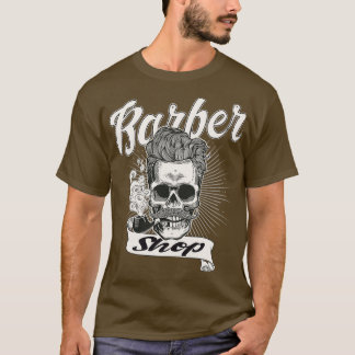 Camiseta Barber shop crane smoking a pipe t