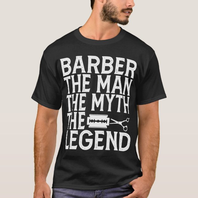 Camiseta Barber The Man 2024 (Frente)