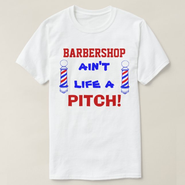 Camiseta Barbershop (Frente do Design)