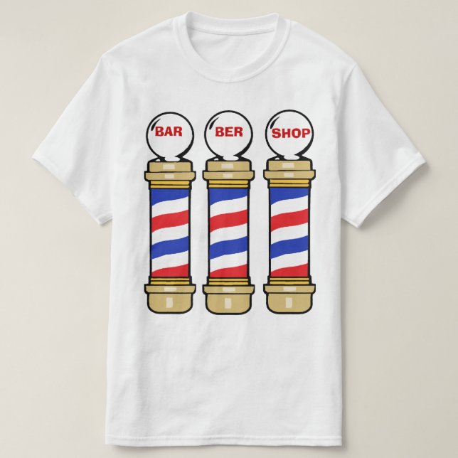 Camiseta Barbershop (Frente do Design)