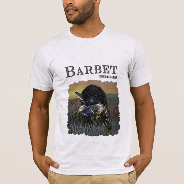 Camiseta Barbet, Cão de Água Francês (Frente)