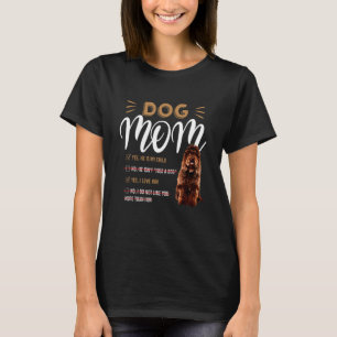 Camiseta Barbet Mãe Sim Ele É Meu Filho Para Cachorro