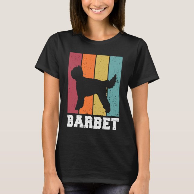 Camiseta Barbet Vintage  2 (Frente)