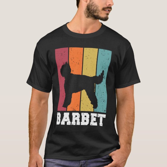 Camiseta Barbet Vintage  2 (Frente)