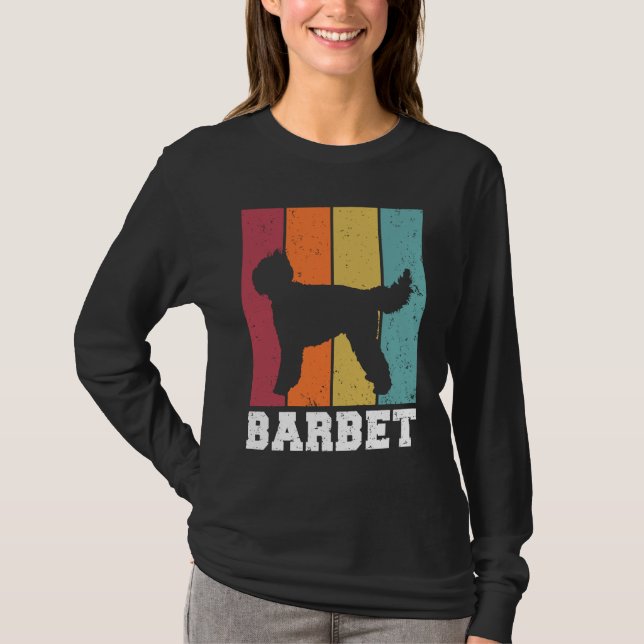 Camiseta Barbet Vintage  2 (Frente)