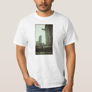 Camiseta Barbican de Londres e o dragão