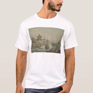 Camiseta Barcas de Embaixada do senhor Macartney a China