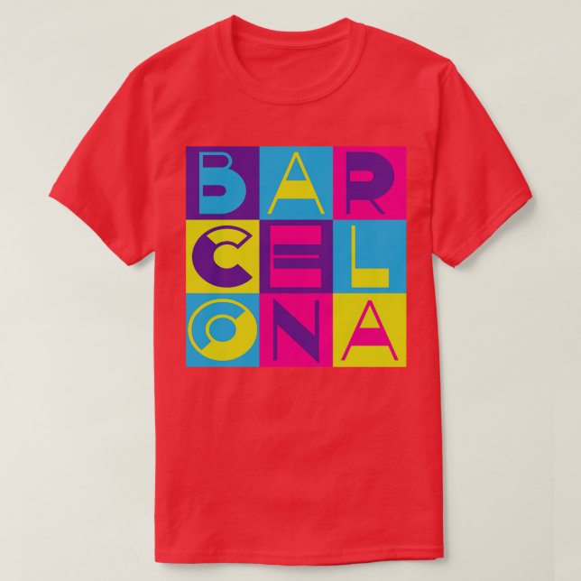 Camiseta Barcelona (Frente do Design)