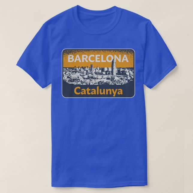 Camiseta Barcelona (Frente do Design)
