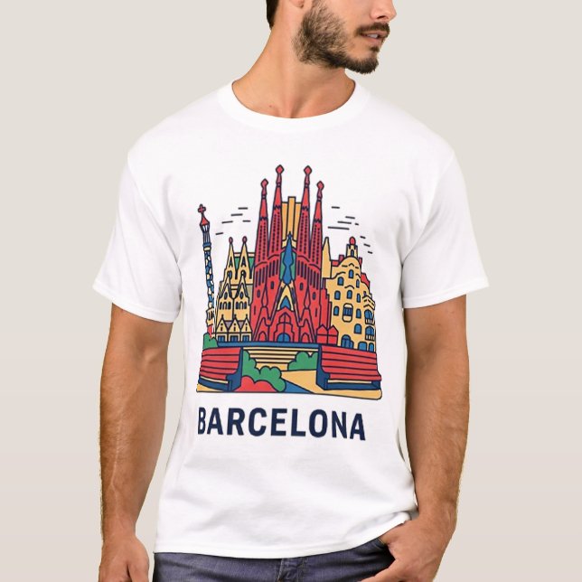 CAMISETA BARCELONA (Frente)