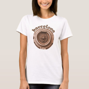 Camiseta Barcelona - Camisa-T feminina