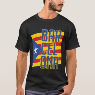 Camiseta Barcelona Catalonia Flag Estelada Blava Soccer Jer