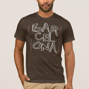 Camiseta Barcelona é legal (Brown)