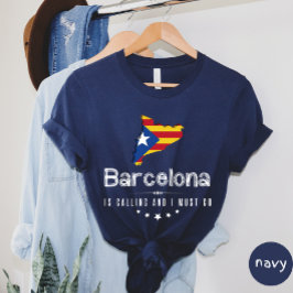 Camiseta Barcelona Está Ligando E Eu Tenho Que Ir Para A T-
