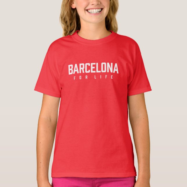 Camiseta Barcelona Para Sempre (Frente)