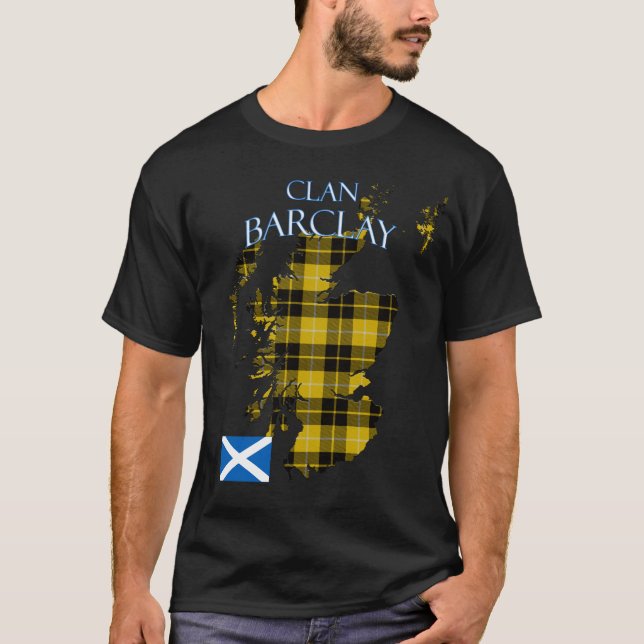 Camiseta Barclay Scottish Clan Tartan Scotland (Frente)