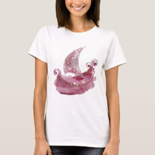 Camiseta Barco à Vela com CRISTAL SWAROVSKI Pratea