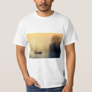Camiseta Barco a vela enevoado