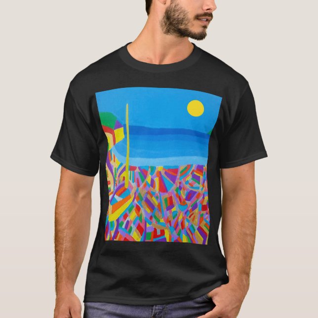 Camiseta Barco à vela pelo mar (Frente)