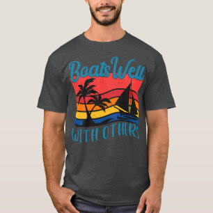 Camiseta Barco Boat Captura navio de cruzeiro à vela Barco