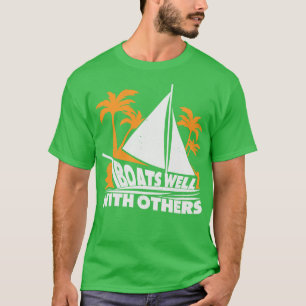 Camiseta Barco Boat Captura navio de cruzeiro à vela Barco