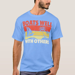 Camiseta Barco Boat Captura navio de cruzeiro à vela Barco