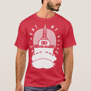 Camiseta Barco Capitão Gift
