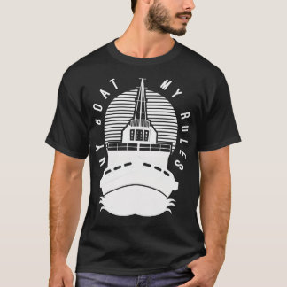 Camiseta Barco Capitão Gift