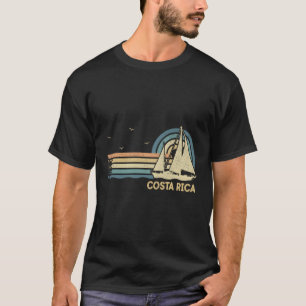 Camiseta Barco de Férias de Navegação na Costa Rica, Capitã