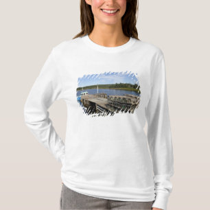 Camiseta Barco de Lagostas, Mushaboom, Nova Escócia, Canadá