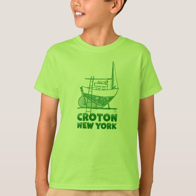CAMISETA BARCO DE NAVIO CROTON-ON-HUDSON (Frente)