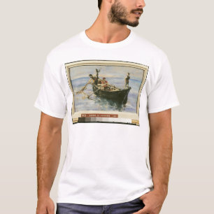 Camiseta Barco de pesca de Henri de Toulouse-Lautrec ,