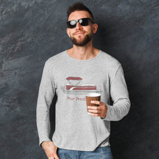 Camiseta Barco de Pontoon Vermelho e Branco Personalizado