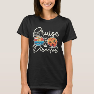Camiseta Barco De Presentes De Apreciação Do Diretor De Cru