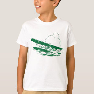 Camiseta Barco de vôo do vintage