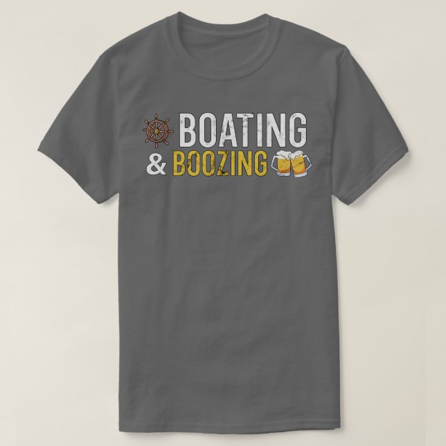 Camiseta Barco e Boozing (Frente do Design)