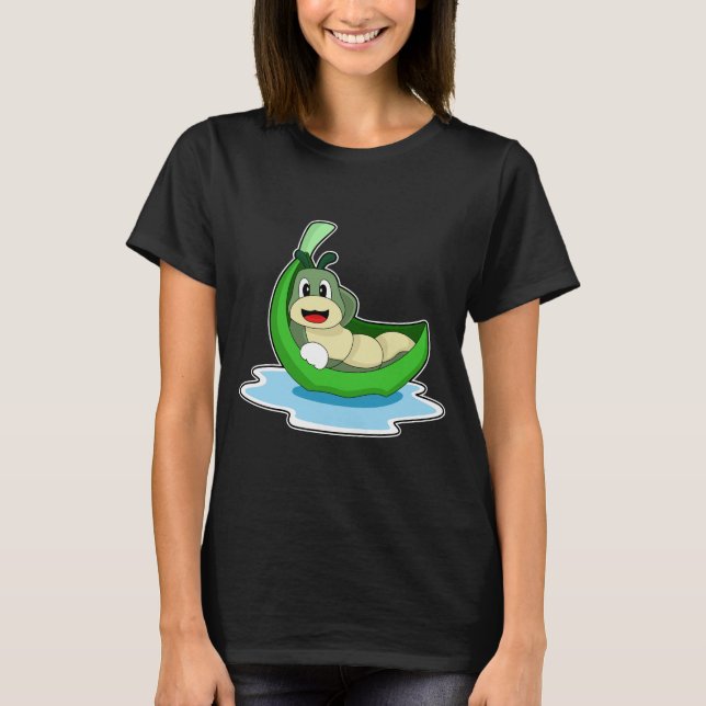 Camiseta Barco Folha de CaterPilão (Frente)