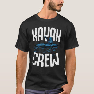 Camiseta Barco Kayak Crew Kayaking Kayaker Gráfico