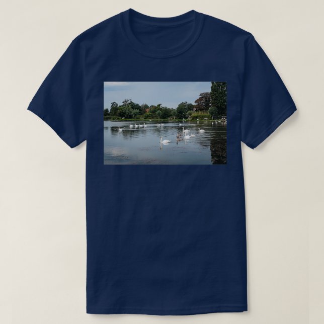 Camiseta Barco Lago Aldeburgh (Frente do Design)