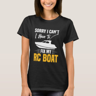 Camiseta Barco Modelo RC de Controle Remoto Elétrico para C