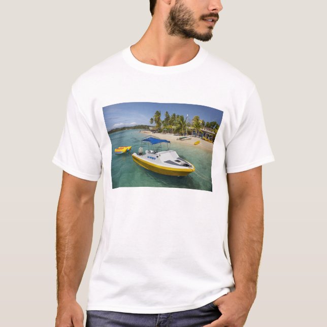 Camiseta Barco motorizado e barco banana (Frente)