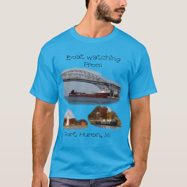 Camiseta Barco Observando T-Shirt PH (Frente)