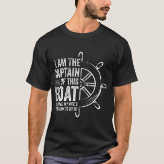 Camiseta Barco Oferece Que Sou O Capitão Deste Barco