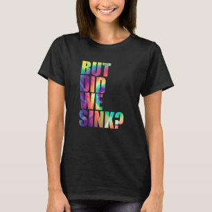 Camiseta Barco Pontoon Capitão Tie Dye Mas Nós Fizemos 1