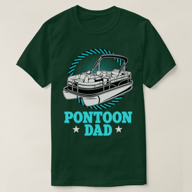 Camiseta Barco Pontoon Essencial TSirt (Frente do Design)