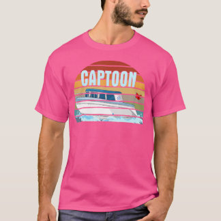 Camiseta Barco Pontoon Tritoon Capitão Pontoon Bo