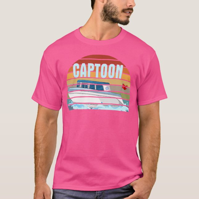 Camiseta Barco Pontoon Tritoon Capitão Pontoon Bo (Frente)