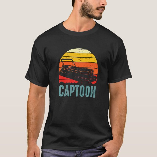 Camiseta Barco Pontoon Tritoon Capitão Pontoon Bo (Frente)