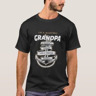 Camiseta Barco Vovô Shirt Way Cooler Homens Engraçados