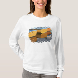 Camiseta barcos a remo em Henley-on-Thames no rio Tâmisa,